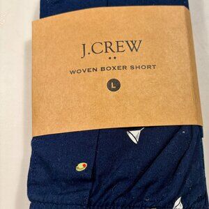 NWT J. Crew men's boxers with martini images L
